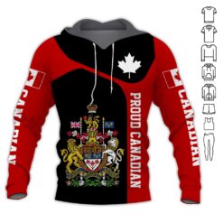 Proud to Be Canadian 3D Hoodie - photo 5