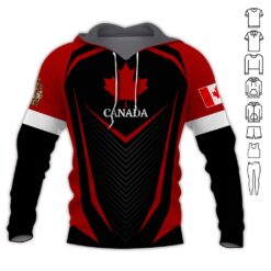 Proud to Be Canadian 3D Hoodie - photo 5