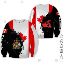 Proud Canadian 3D All-Over Print Hoodie - photo 4