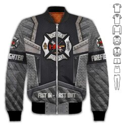 Pround Firefighter 3D Hoodie - photo 9