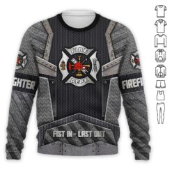 Pround Firefighter 3D Hoodie - photo 4