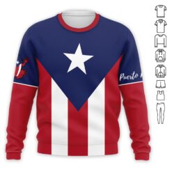 Puerto Rico 3D Hoodie - photo 4