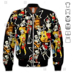 Skeleton Guitar 3D Hoodie - photo 9