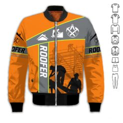 The Roofer Man Green 3D Hoodie - photo 9