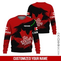 The True North Strong and Free 3D Hoodie - photo 4