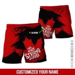 The True North Strong and Free 3D Hoodie - photo 7
