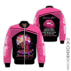 Custom January Girl 3D Hoodie - photo 22