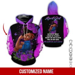 April Girl 3D Hoodie - photo 5