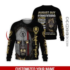 August Warrior 3D Hoodie - photo 4