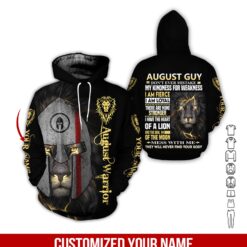 August Warrior 3D Hoodie - photo 5