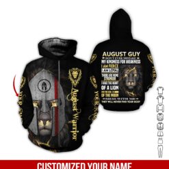 August Warrior 3D Hoodie - photo 6