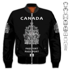 Canada Passport Style 3D Hoodie - photo 9
