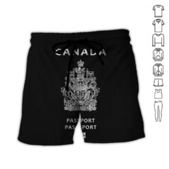 Canada Passport Style 3D Hoodie - photo 7