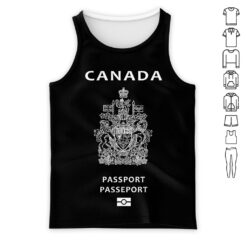 Canada Passport Style 3D Hoodie - photo 8