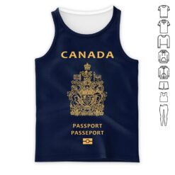 Canada Passport Style 3D All-Over Print Shirt - photo 8