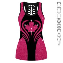 Canada Pink Glitter Hoodie - photo 11