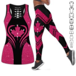 Canada Pink Glitter Hoodie - photo 10