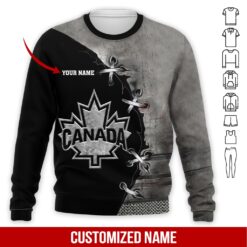Cool Canada Armor Style 3D Hoodie - photo 4