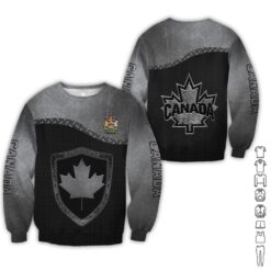 Cool Canada Armor Style 3D Hoodie - photo 4