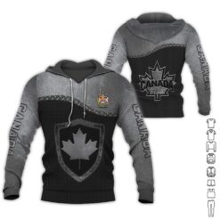 Cool Canada Armor Style 3D Hoodie - photo 5