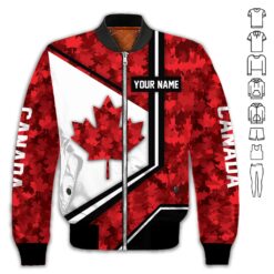 Cool Canada Style 3D Hoodie - photo 9