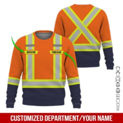 Custom Text Heavy Equipment Hoodie - photo 4