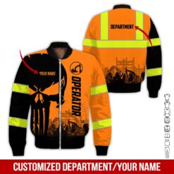 Custom Text Heavy Equipment Hoodie - photo 9