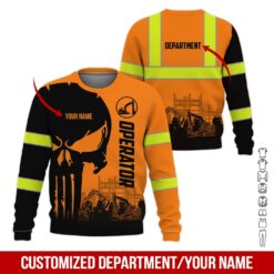 Custom Text Heavy Equipment Hoodie - photo 4