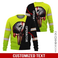 Custom Text Heavy Equipment Hoodie - photo 4