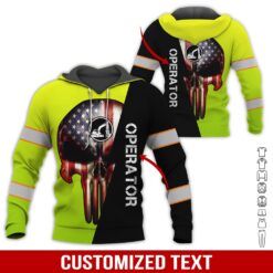 Custom Text Heavy Equipment Hoodie - photo 5