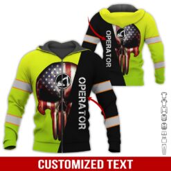 Custom Text Heavy Equipment Hoodie - photo 6