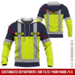 Custom Text Heavy Equipment Hoodie - photo 5