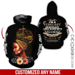 February Girl 3D Hoodie - photo 6