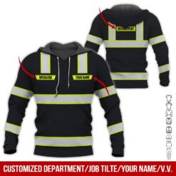Custom Name and Department Hoodie - photo 5