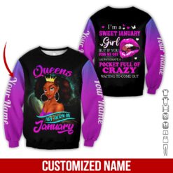 January Girl 3D Hoodie - photo 4