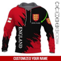 Love England 3D Hoodie - photo 5