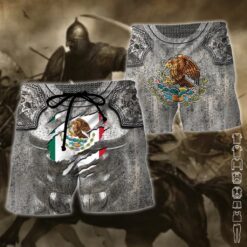 Mexico Armor Style 3D Hoodie - photo 7