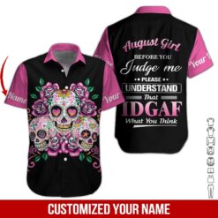Custom August Girl 3D Hoodie - photo 3