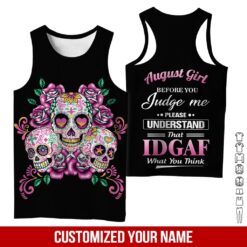 Custom August Girl 3D Hoodie - photo 8
