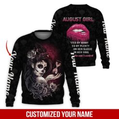 Custom August Girl 3D Hoodie - photo 4