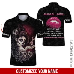 Custom August Girl 3D Hoodie - photo 2