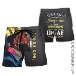 Custom April King 3D Hoodie - photo 7