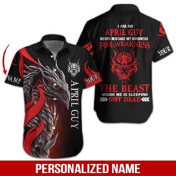 Custom April Guy 3D Hoodie - photo 3