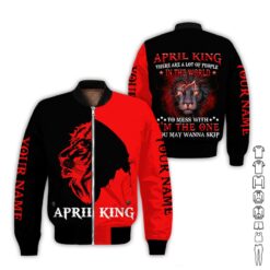 Custom April King 3D Hoodie - photo 9