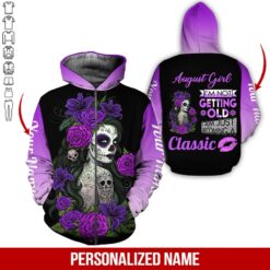 Custom August Girl 3D Hoodie - photo 6