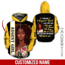 Custom August Girl 3D Hoodie - photo 6