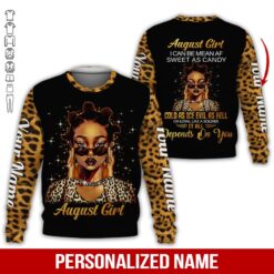 Custom August Girl 3D Hoodie - photo 4