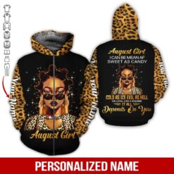 Custom August Girl 3D Hoodie - photo 6