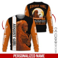 Custom August Girl 3D Hoodie - photo 4