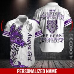 Custom August Girl 3D Hoodie - photo 3